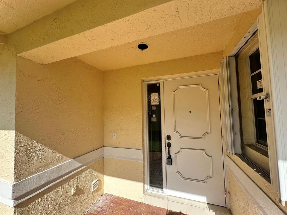 COVERED ENTRANCE