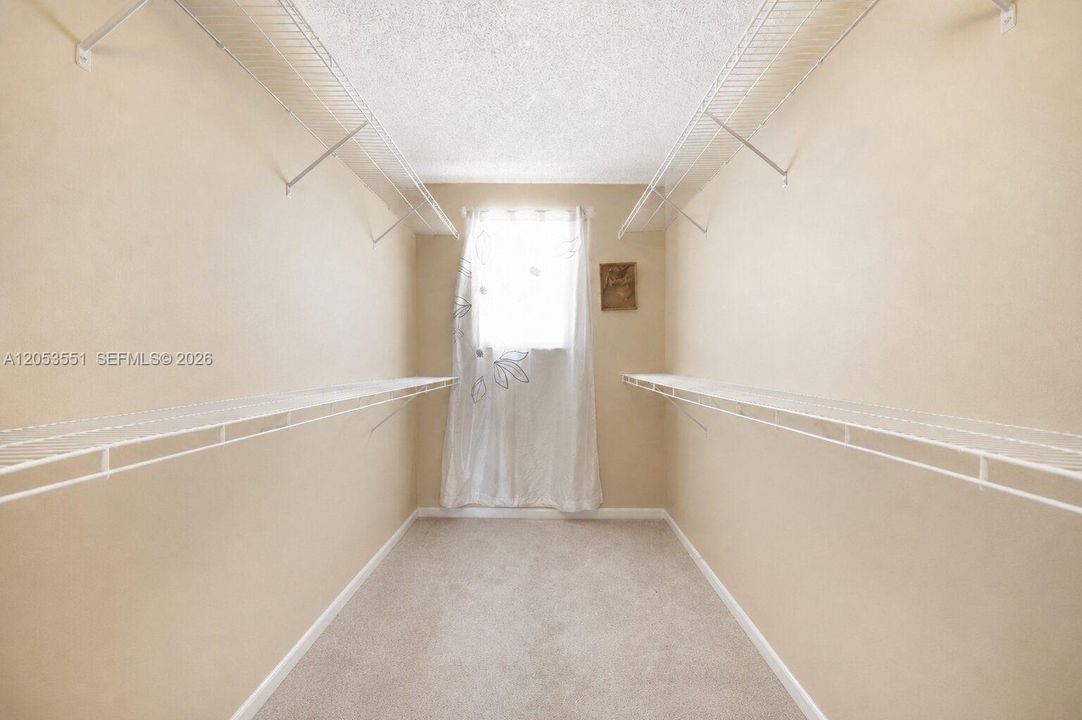 Master Walk-in closet