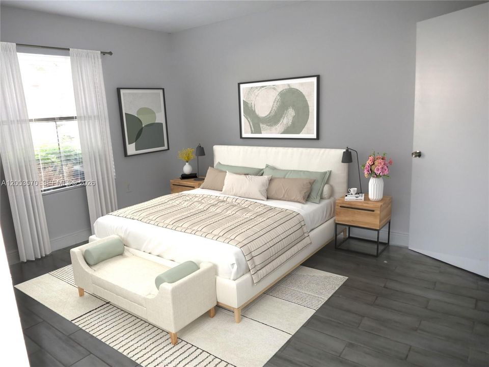 BEDROOM 2 STAGED