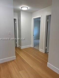Hallway leading into guest suite area