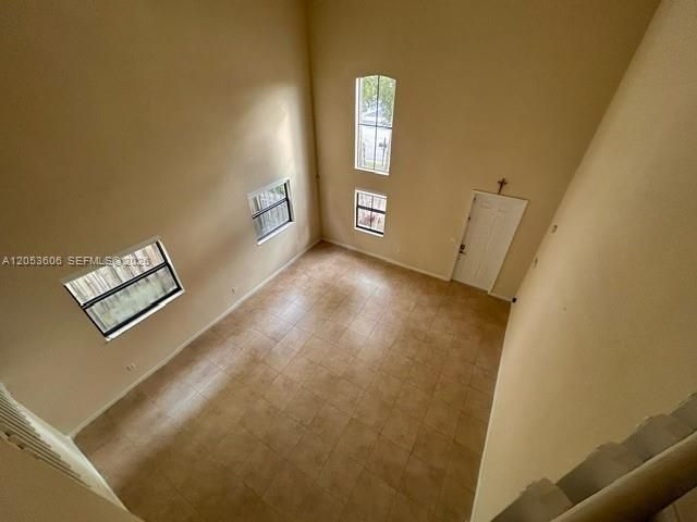 Living/Dining View from Upstairs