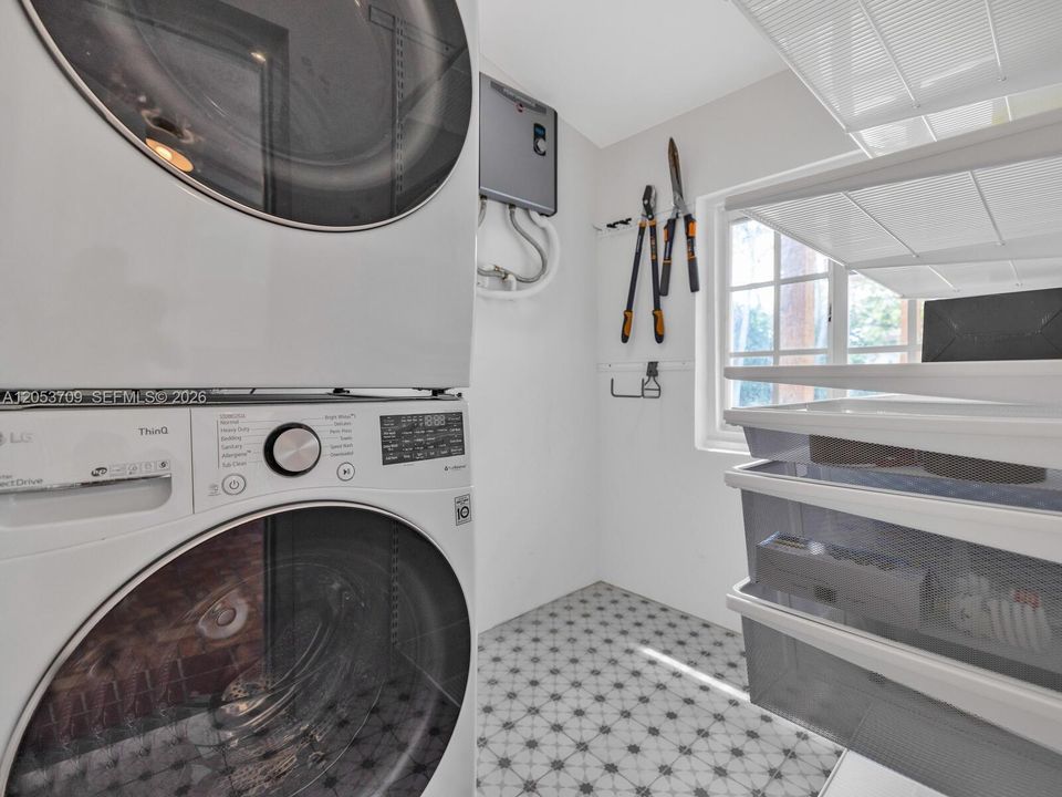 Laundry Room with Storage