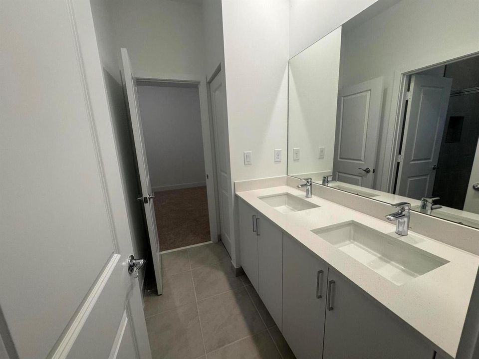Master bathroom