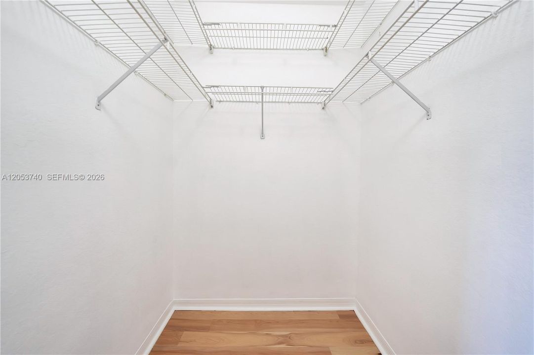Primary  bedroom closet
