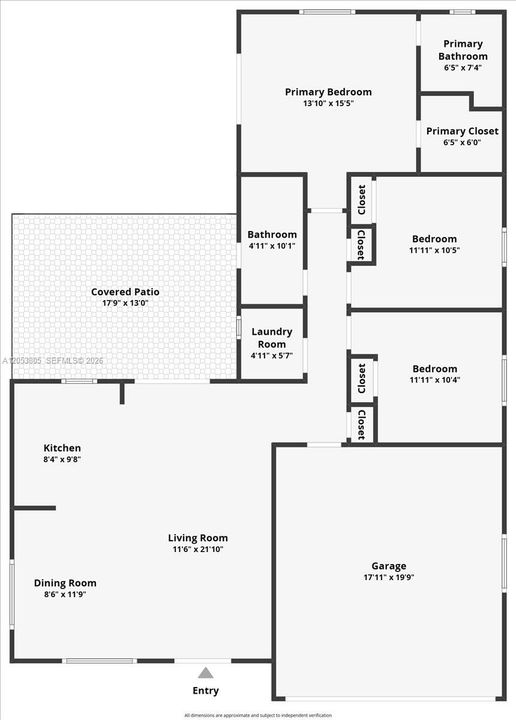 En Venta: $615,000 (3 camas, 2 baños, 1193 Pies cuadrados)