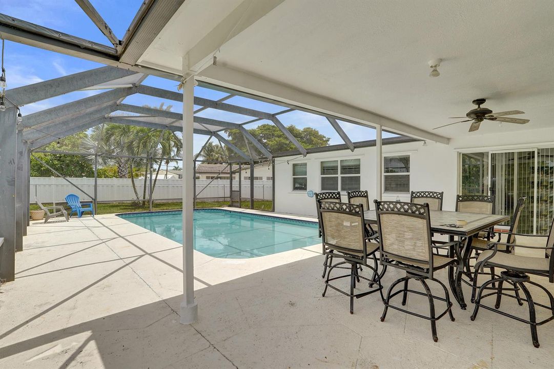 Pool patio