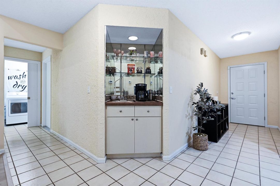 Foyer with Mini Bar