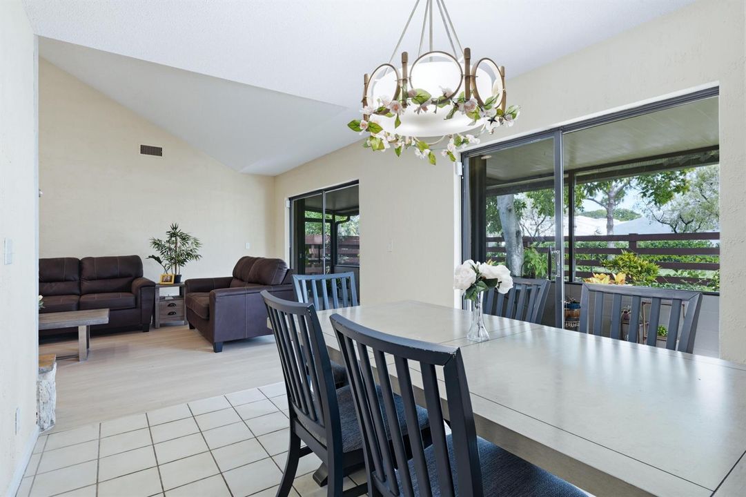 Dining area & Family room