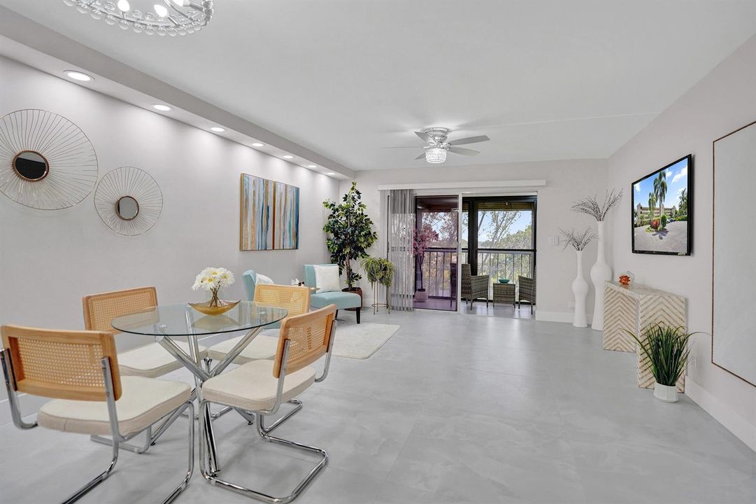 dining living areas