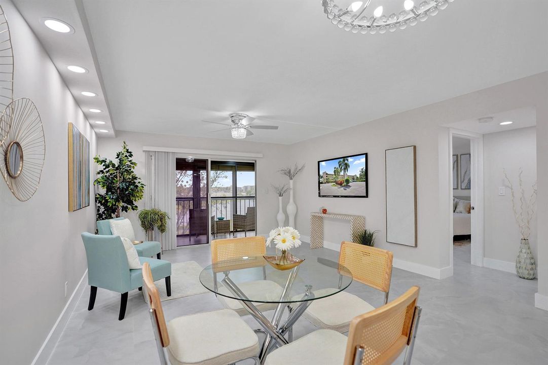 dining living area views