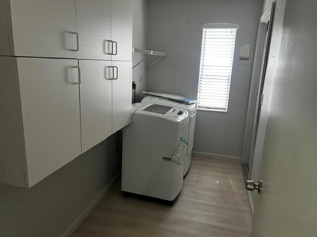 the laundry room