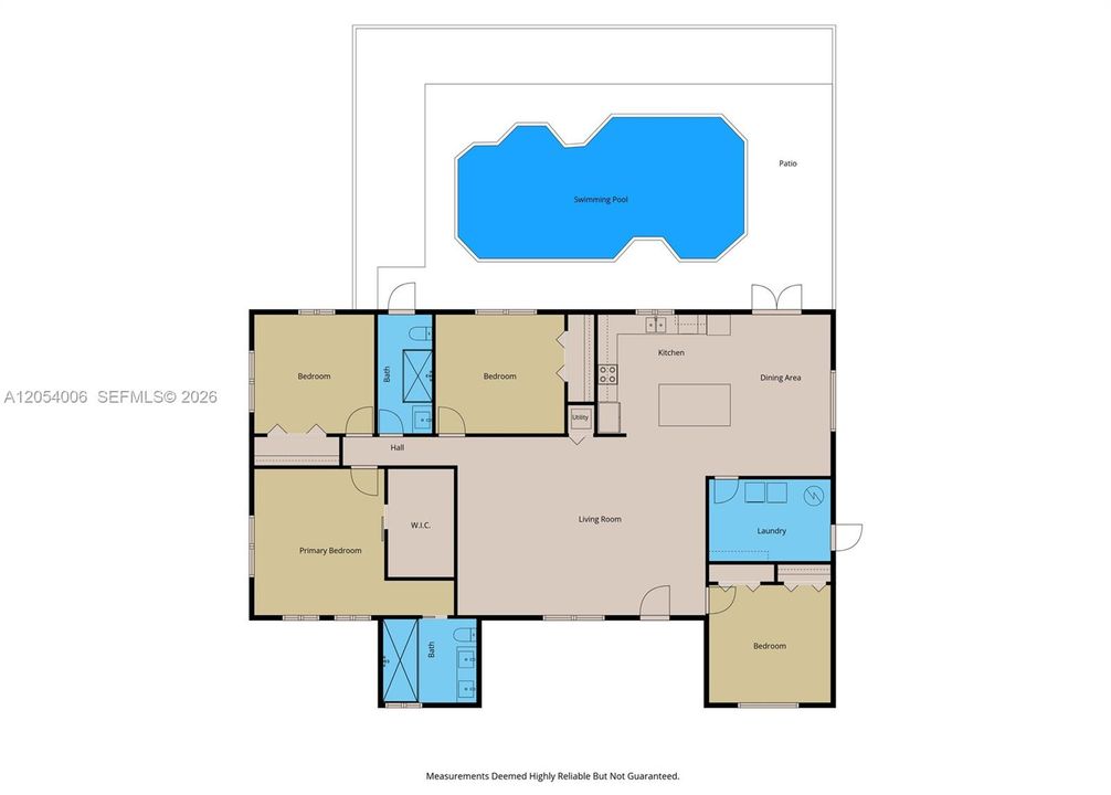 В аренду: $5,500 (4 спален, 2 ванн, 2096 Квадратных фут)