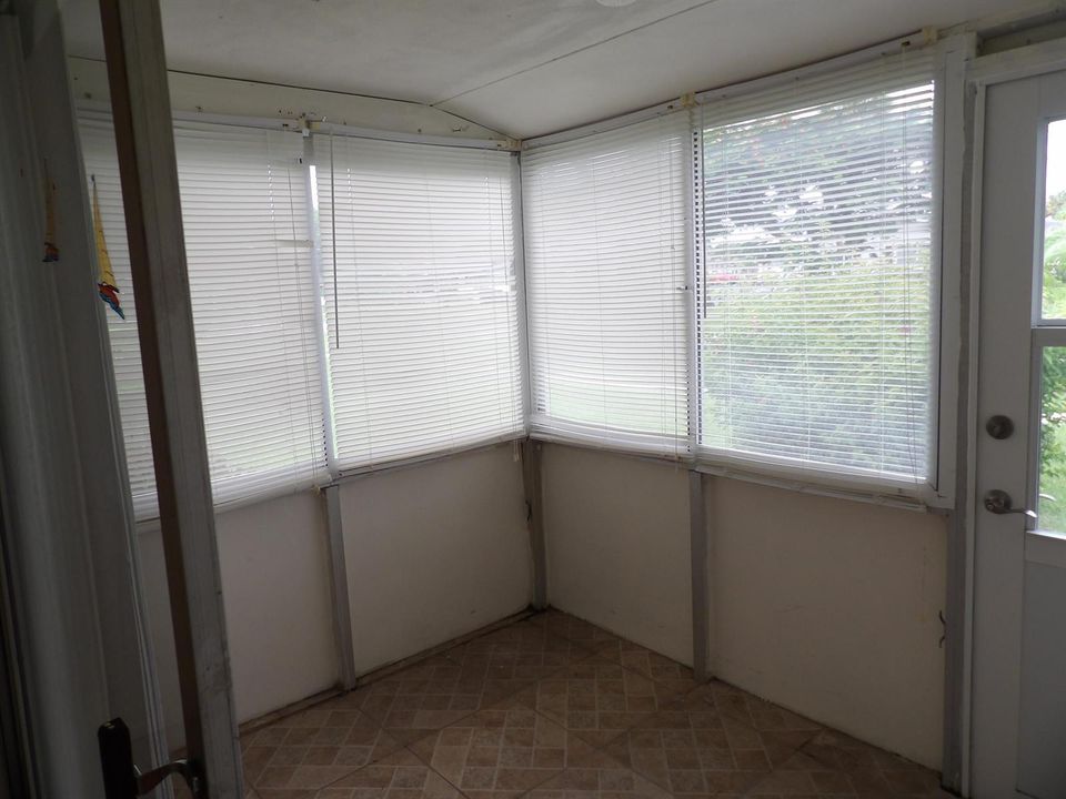 Covered patio