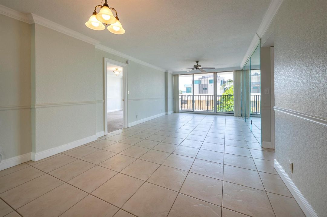 Living - Dining from Entrance