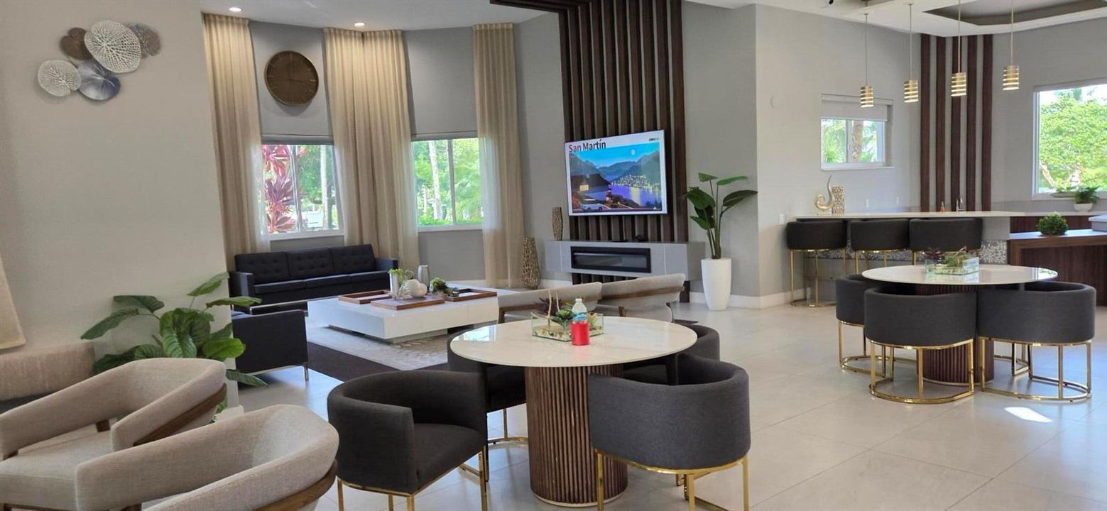 Clubhouse Lobby