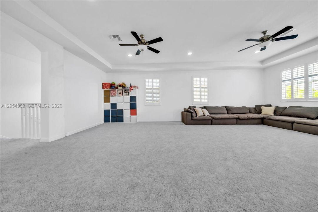 Open loft area