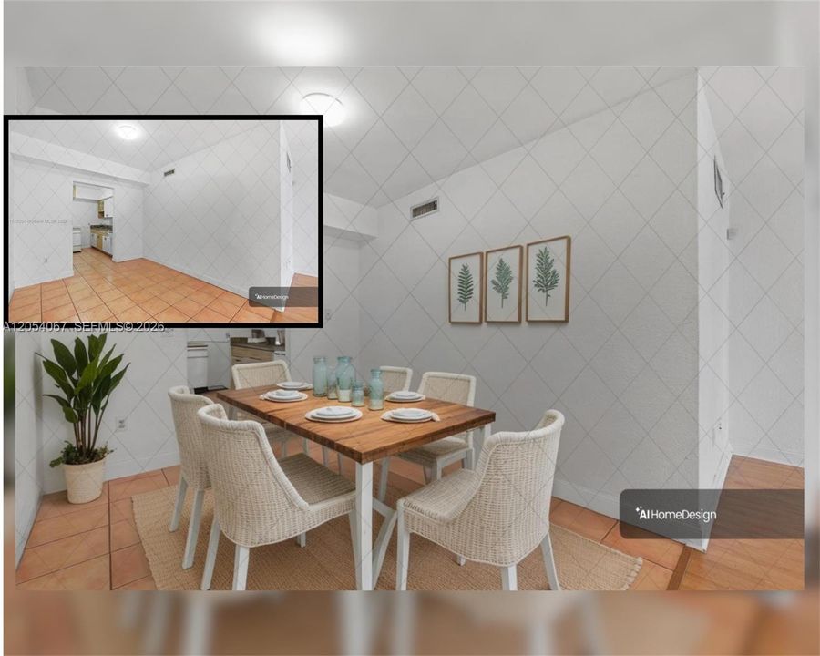 Virtually Staged-Before & After