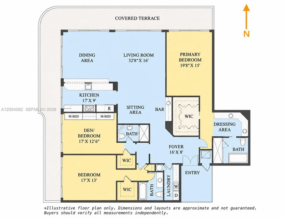 En Venta: $3,000,000 (3 camas, 3 baños, 2606 Pies cuadrados)