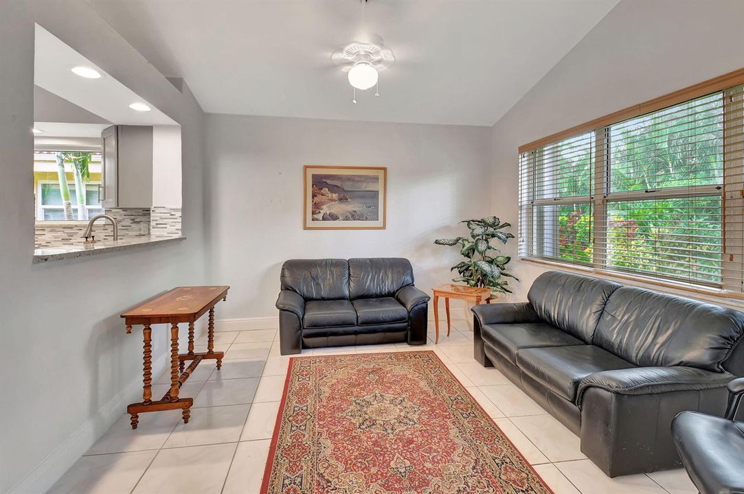 Family Room Into Kitchen