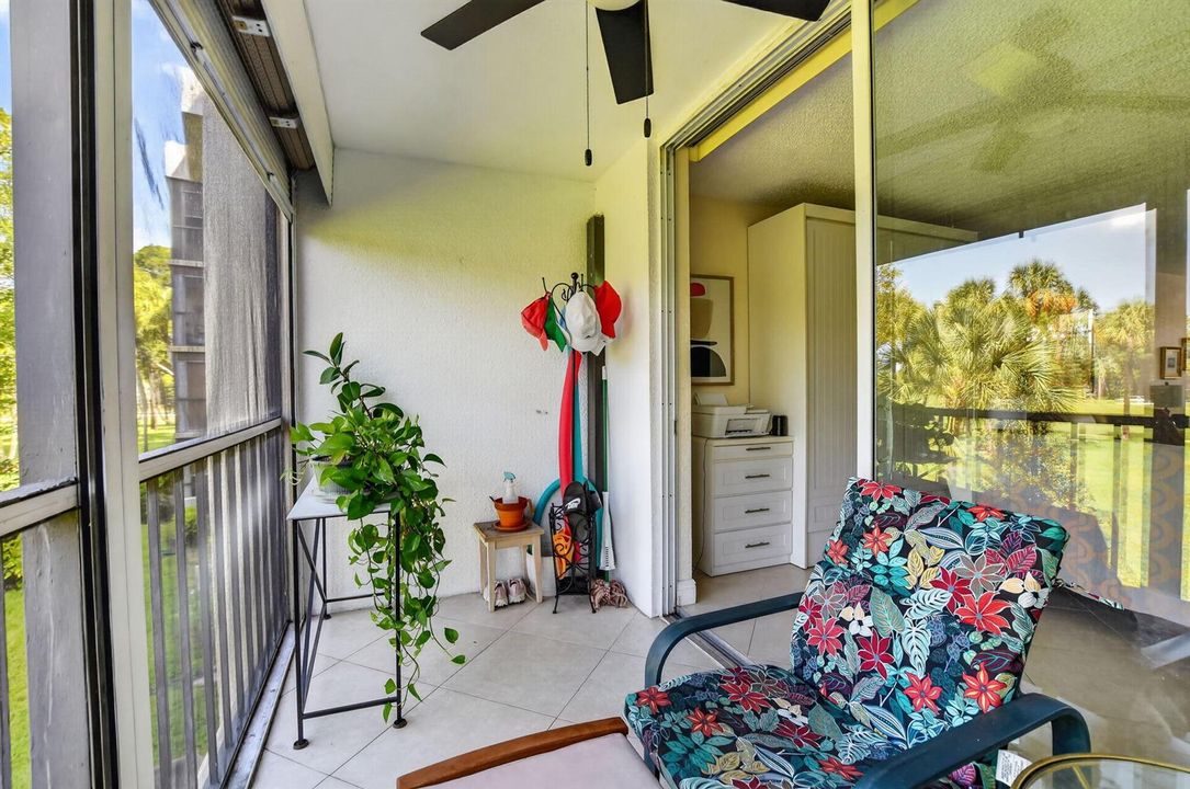 Screened in Balcony