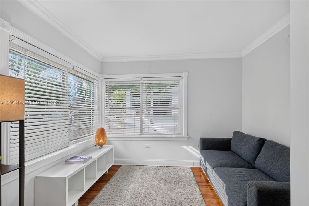 Corner unit with lots of natural light!