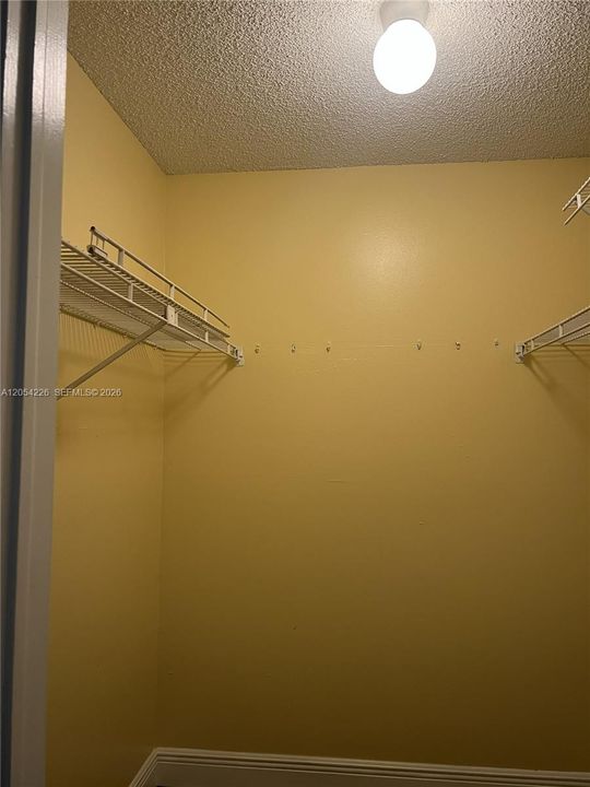 Bedroom # 3 has a walking closet