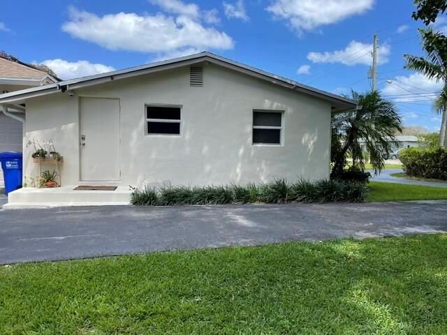 small house outside