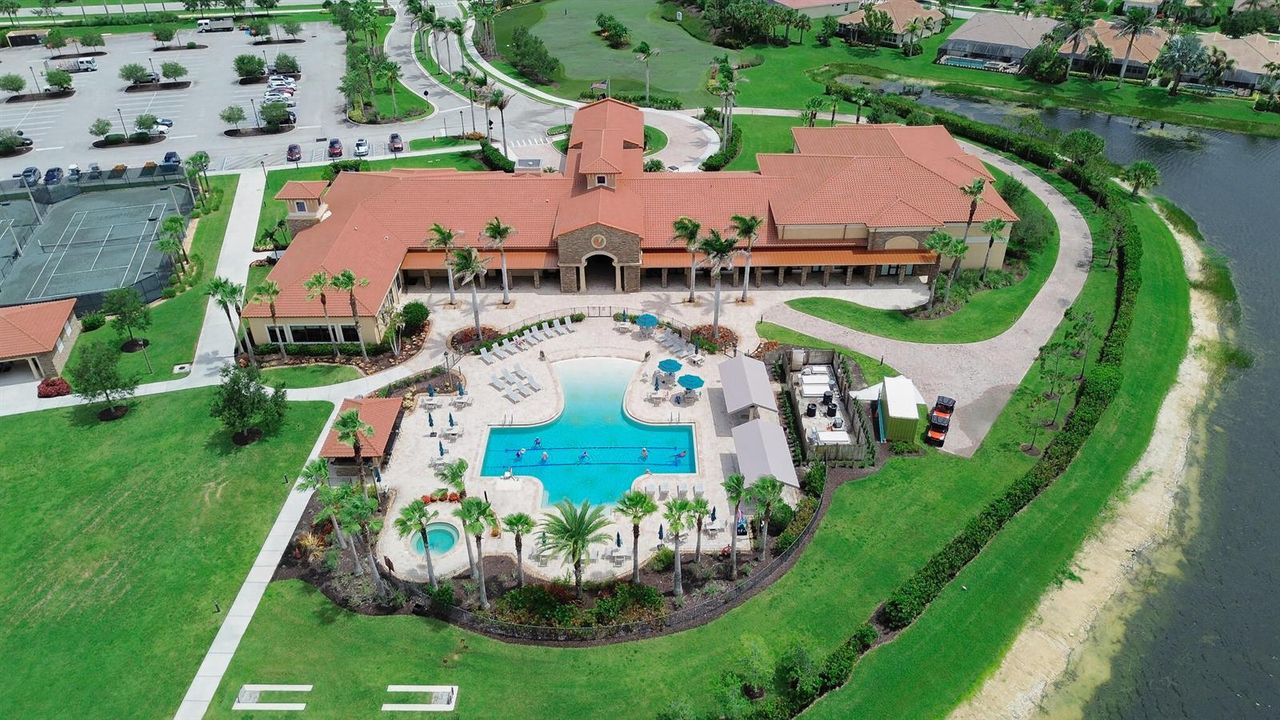 Clubhouse pool