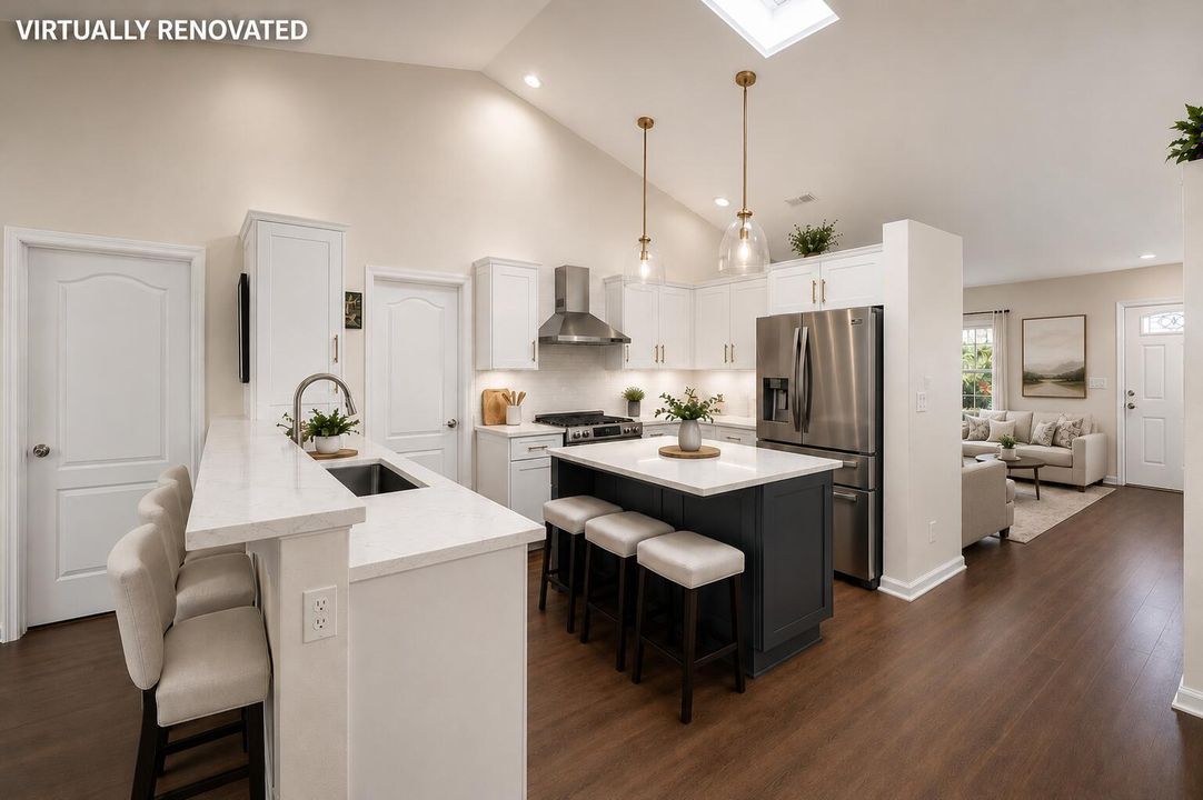 Virtually Renovated Kitchen