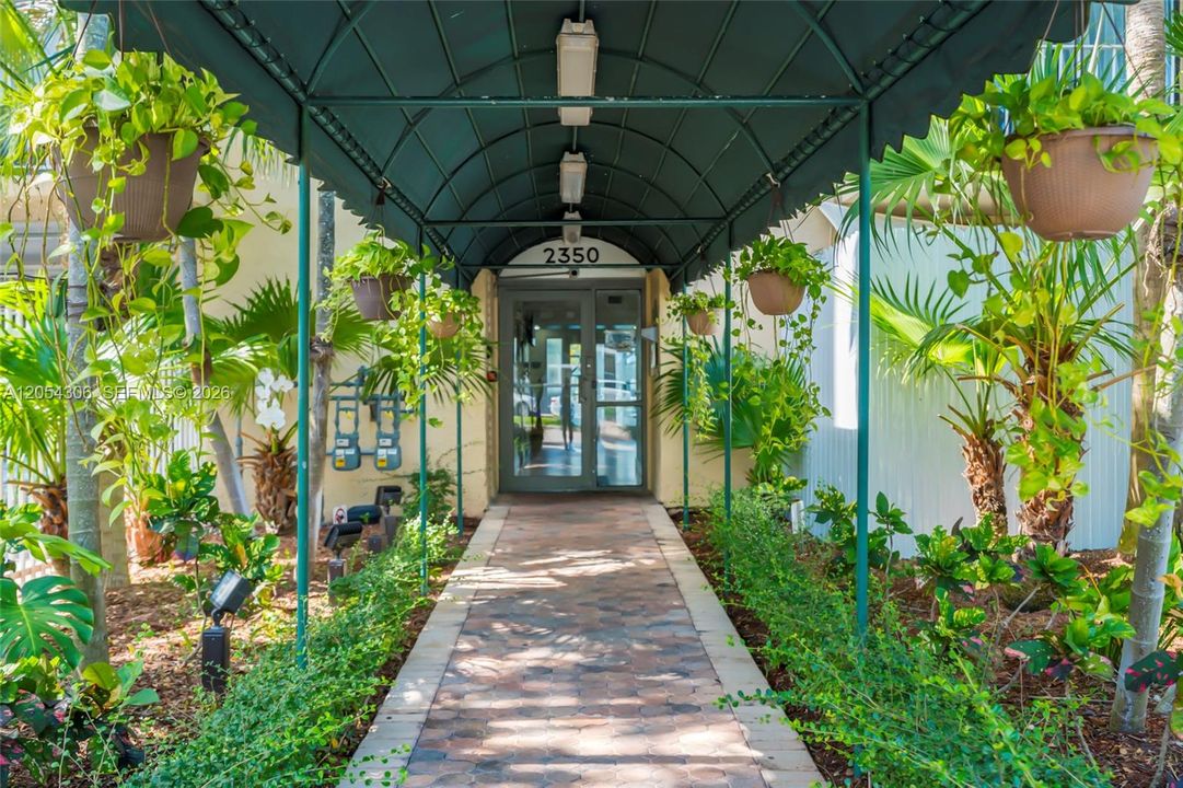 Front Entrance to Buildng