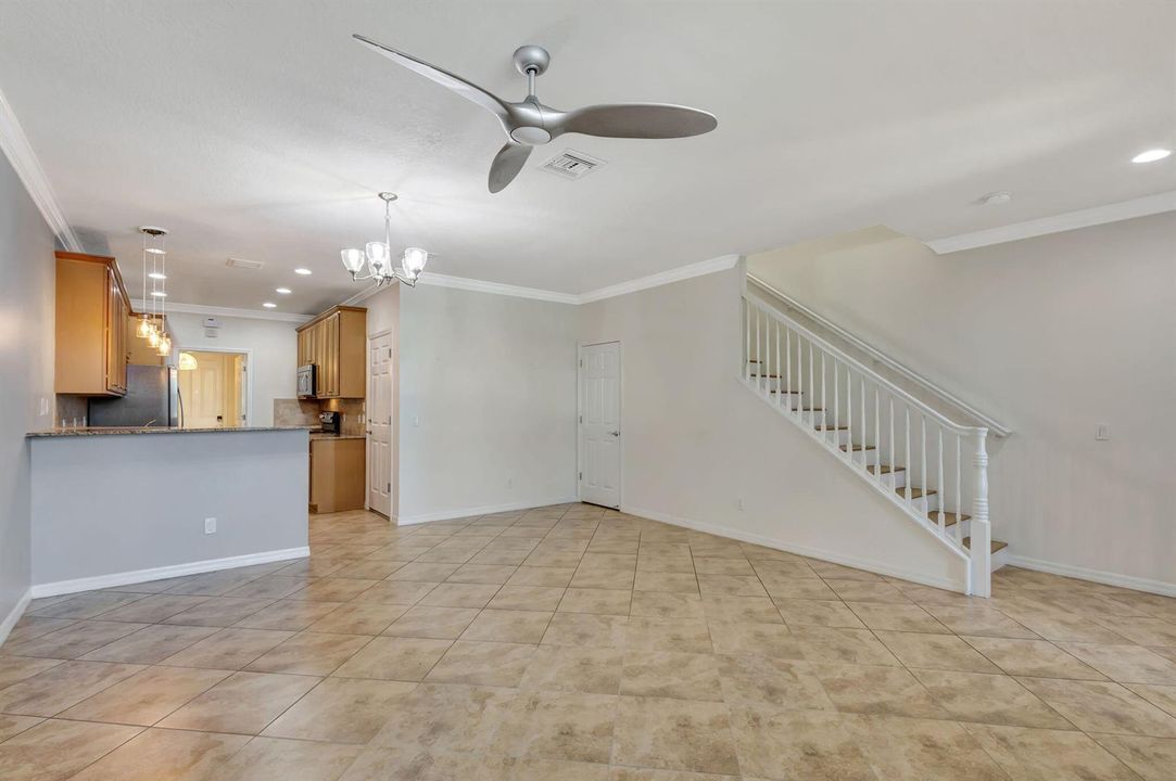 Living Room - Kitchen