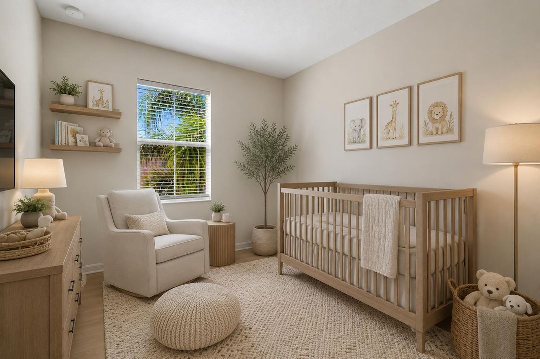 Bedroom 3 Virtually Staged Baby