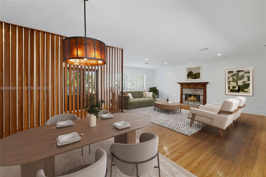 Formal Dining Room (virtually staged)