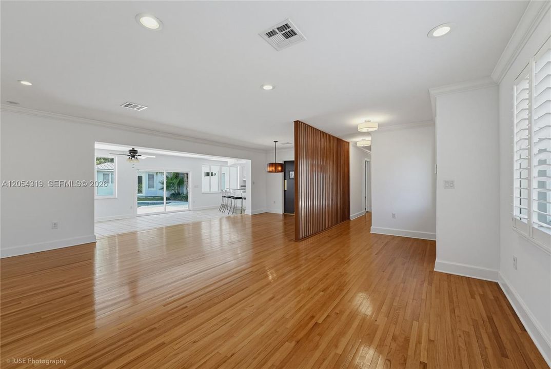 Wonderful Formal Living Room with Fireplace