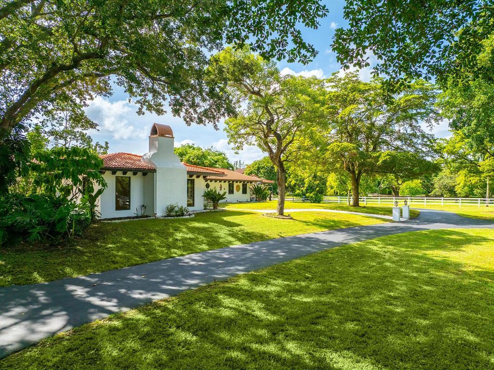 Side Front of House