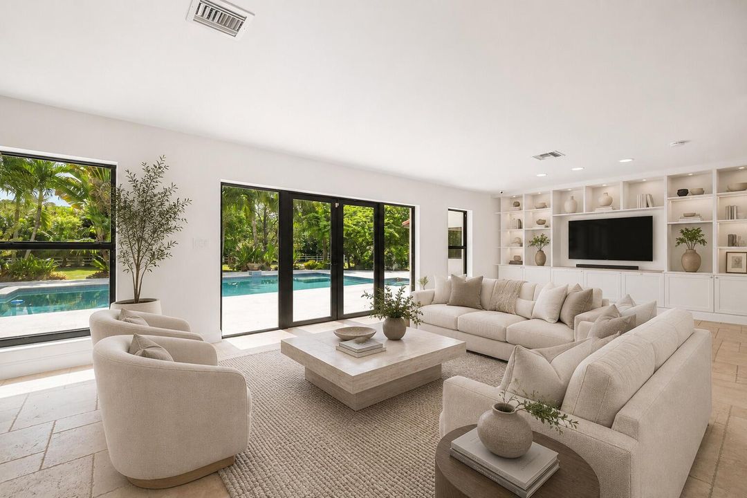 Staged Living Room