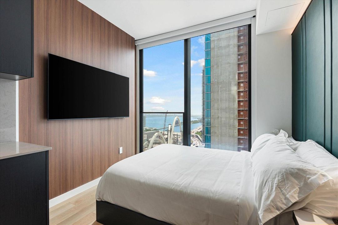 Studio Bed View