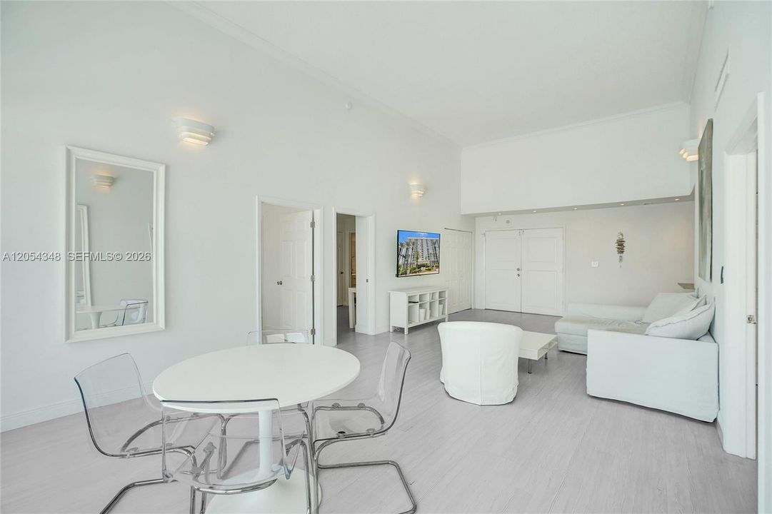 Living Room & Dining Area
