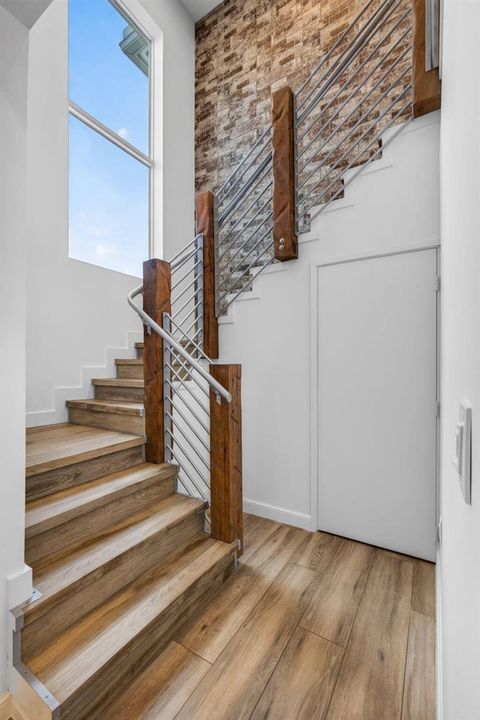 Stairs to second floor