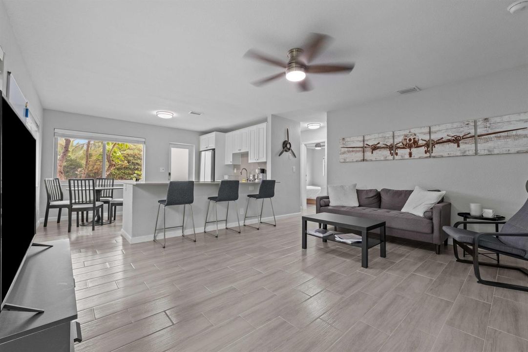 Living Room & Kitchen