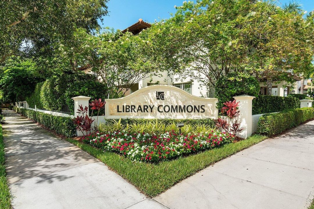 Library Commons Community Entrance