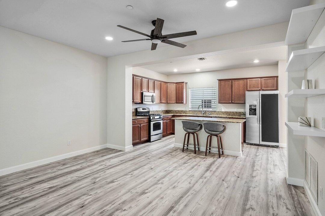 Living Room and Kitchen
