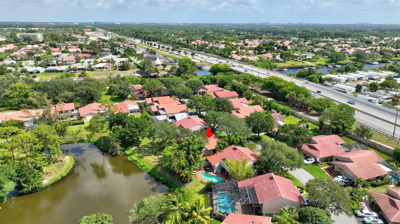 Take Military North into Boca Raton.