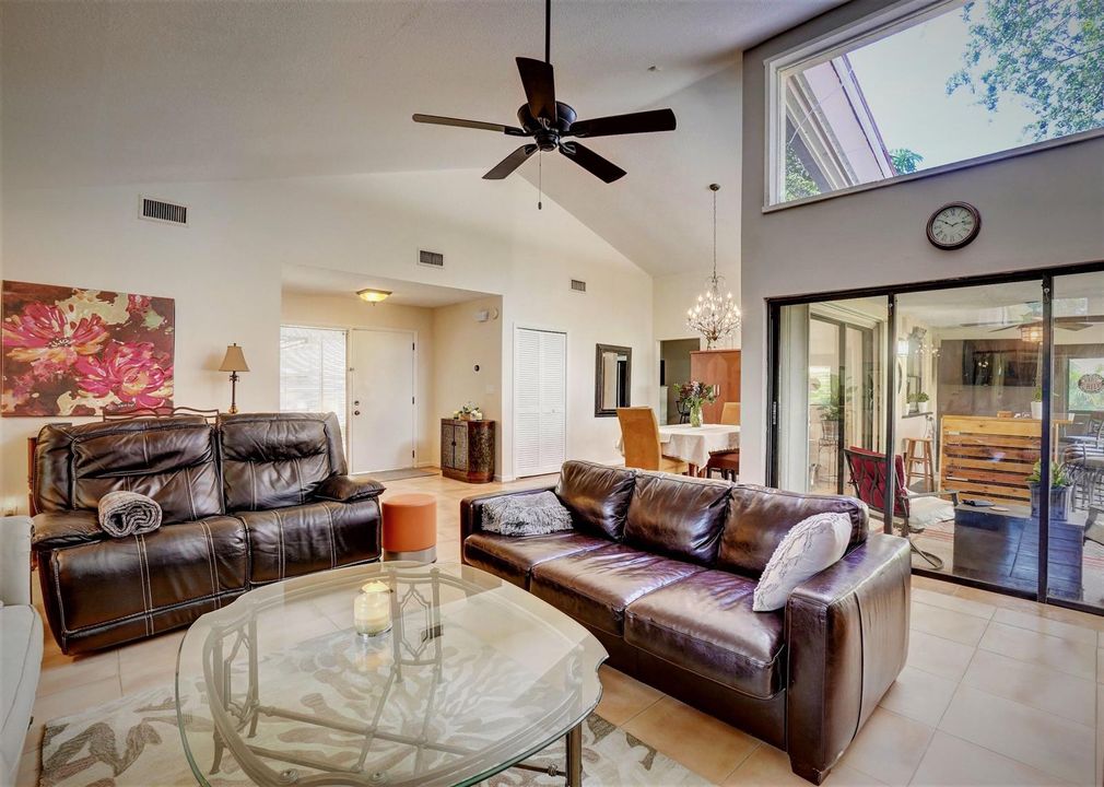 Open concept & tons of natural light.