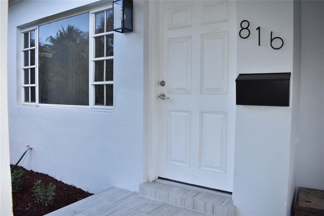 Front Entry to Home