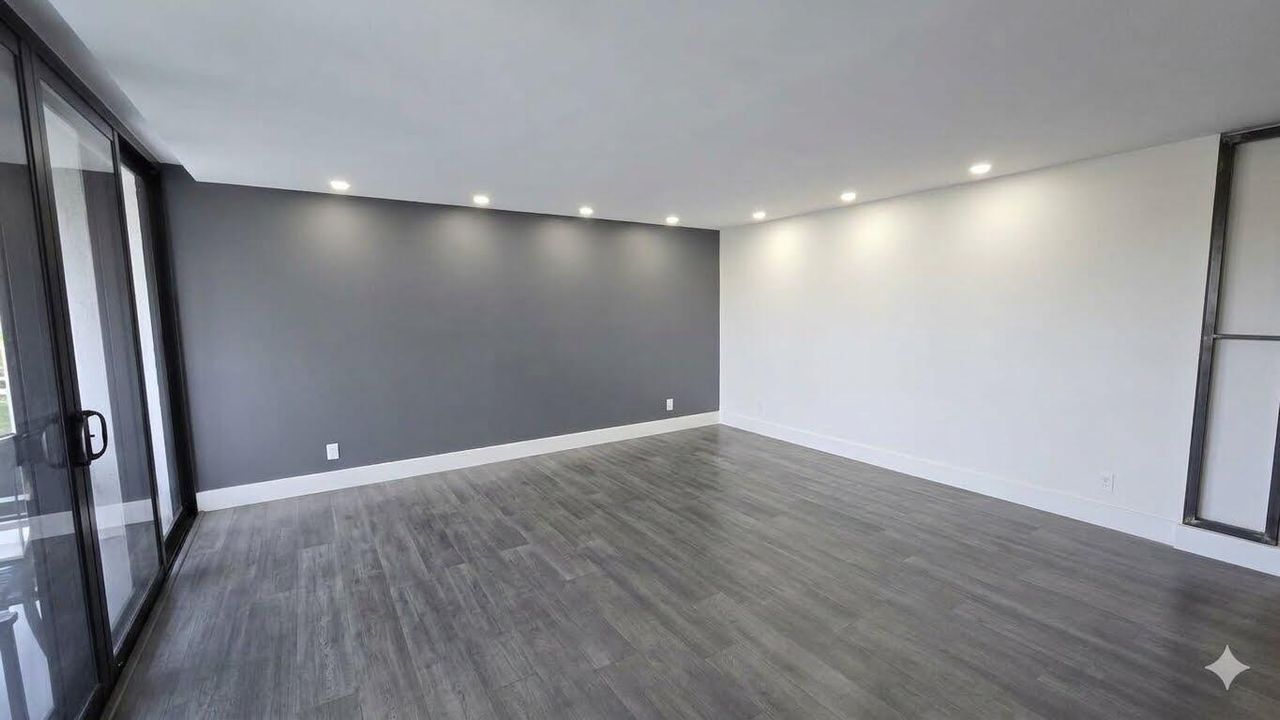 angle living room view