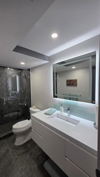 guest bath side view