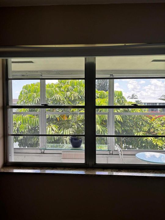 VIEW FROM BEDROOM