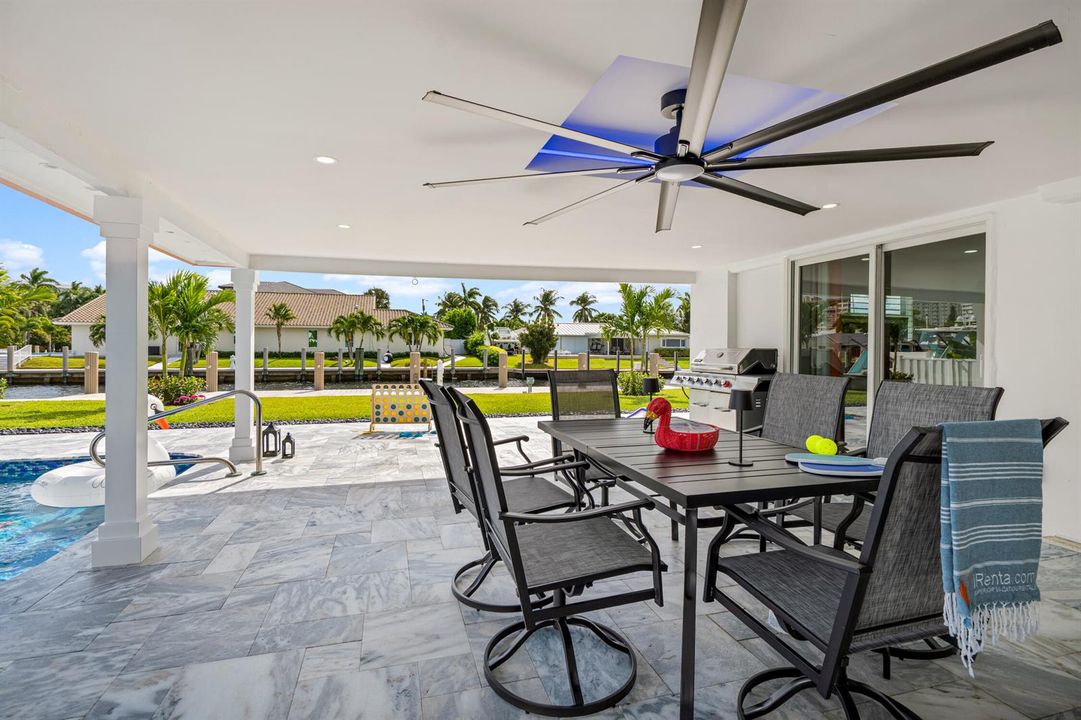 Covered Waterfront Patio