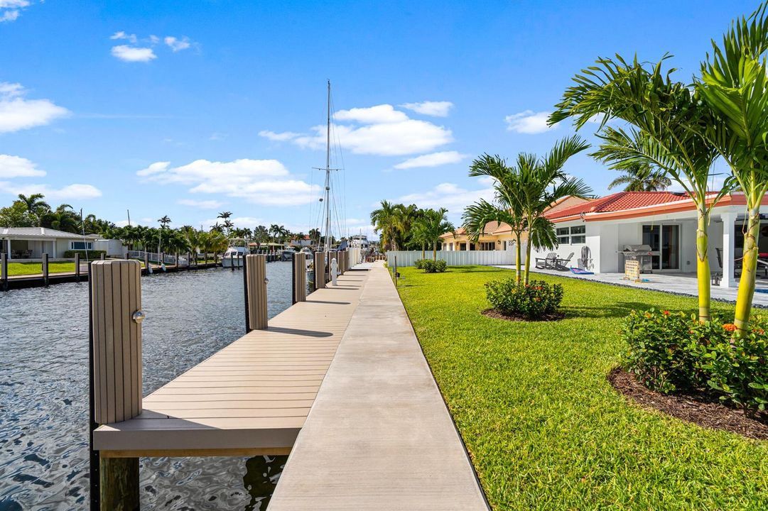 Private Waterfront Dock